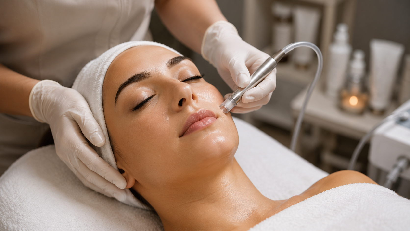 Microdermabrasie behandeling